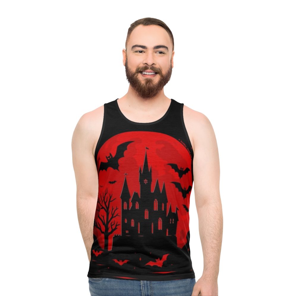 Minimalist Castlevania Netflix Series Unisex Tank Top - men