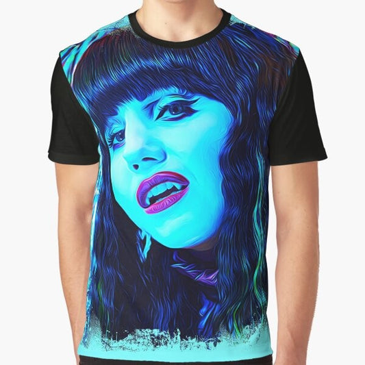 What We Do In The Shadows Nadja Vampire Graphic T-Shirt