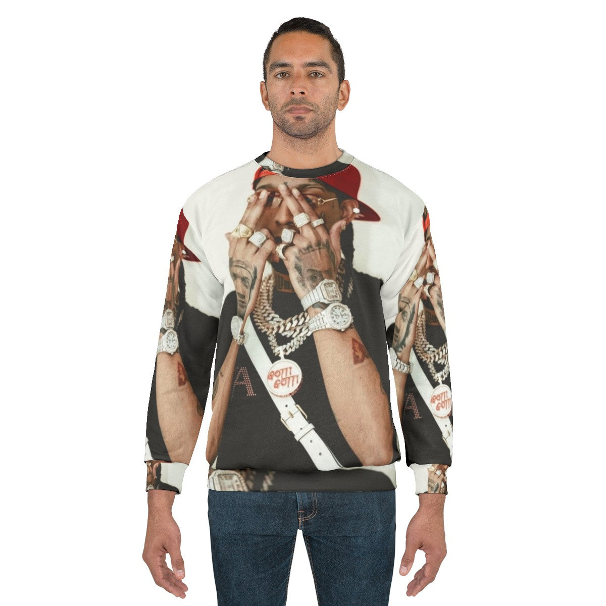 Rochyrd Urban Sweatshirt featuring Parallel Movement Dominican rap design - men