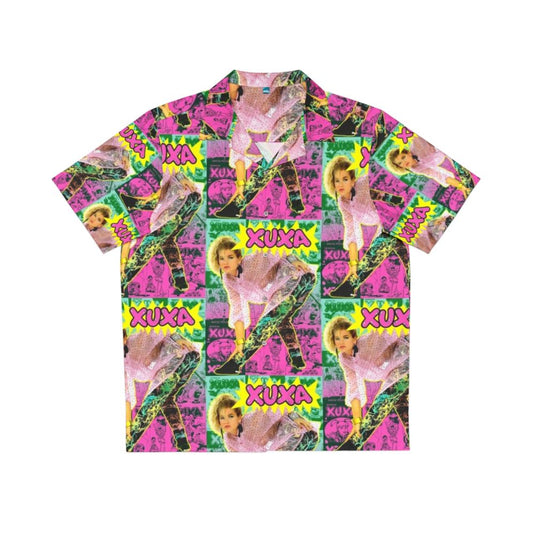 Xuxa Retro Hawaiian Shirt - Vintage 1980s Pop Culture Inspired