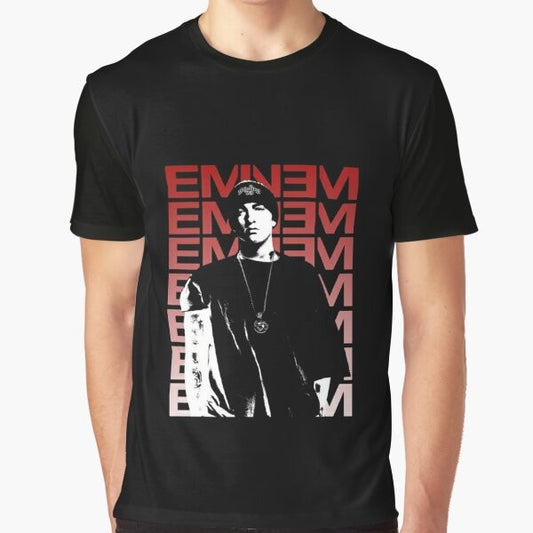 Eminem Rap Graphic T-Shirt featuring the iconic rapper and hip hop artist