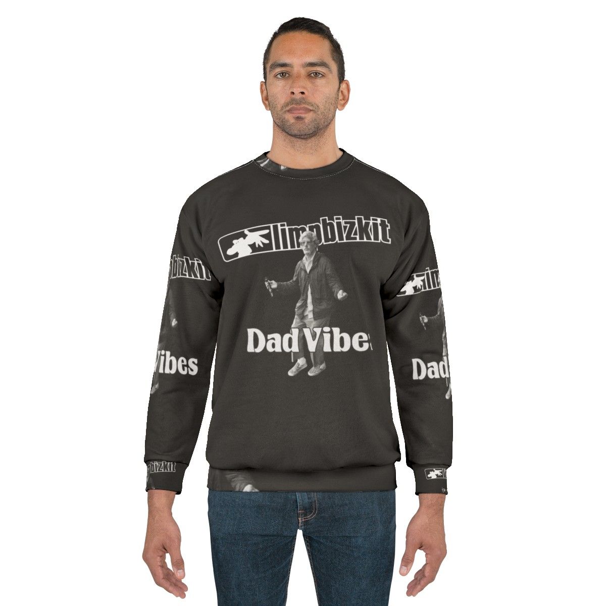 Limp Bizkit Rapcore Band New Single Dad Vibes Logo Sweatshirt - men