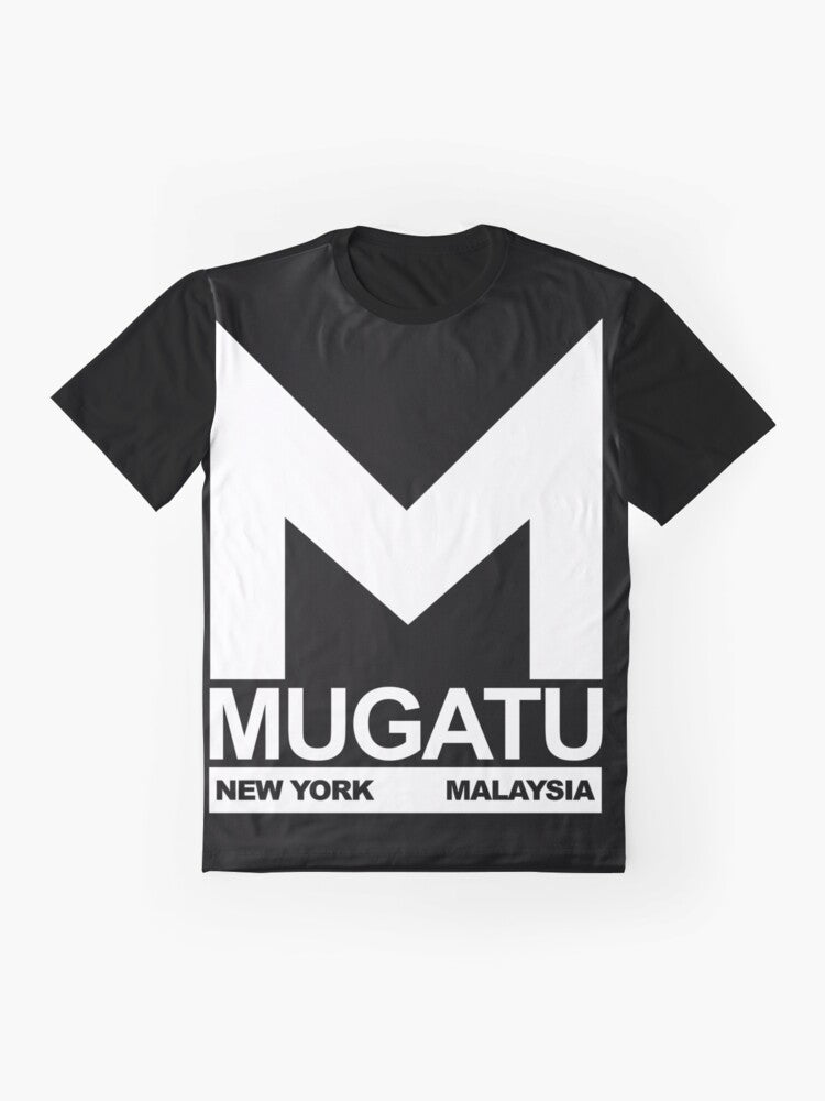 Zoolander Mugatu graphic t-shirt featuring the character from the popular comedy movie - Flat lay