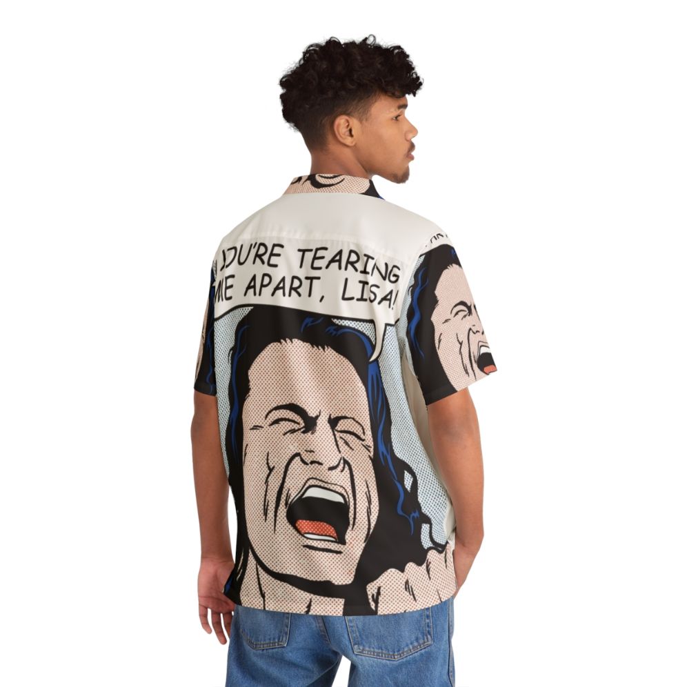 "You're Tearing Me Apart Lisa" Hawaiian Shirt with The Disaster Artist Pop Culture Design - People Back