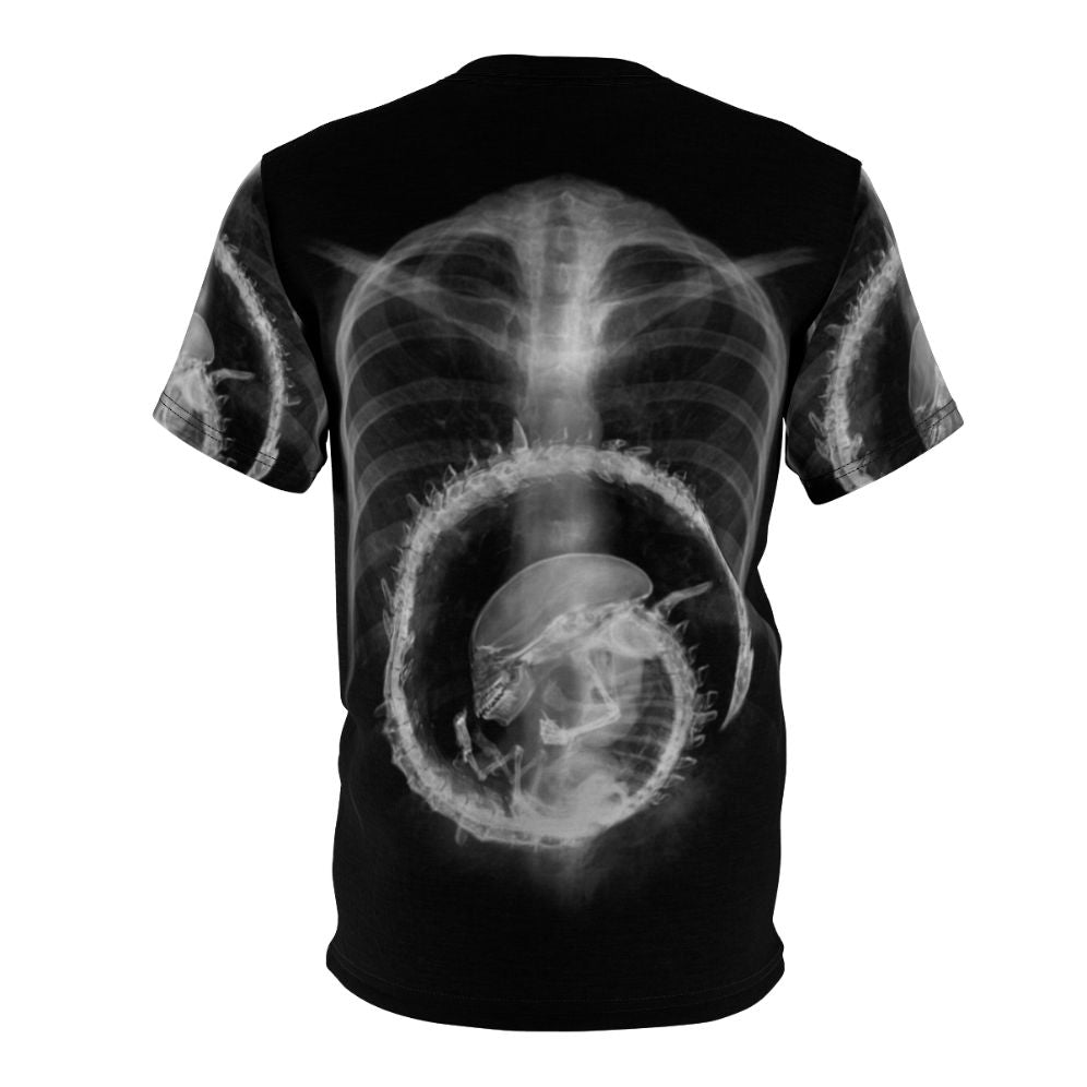 Alien Radiography X-Ray Graphic T-Shirt - Back