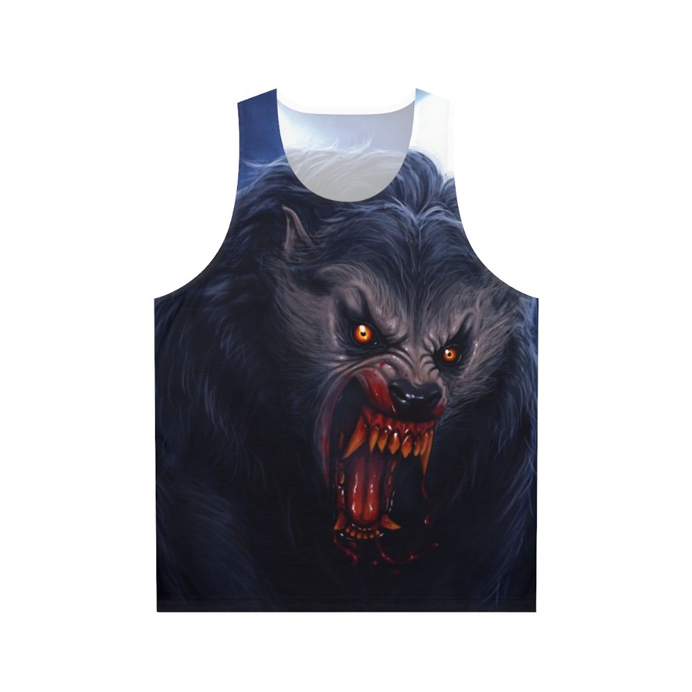 Unisex Werewolf Horror Classic Movie Tank Top