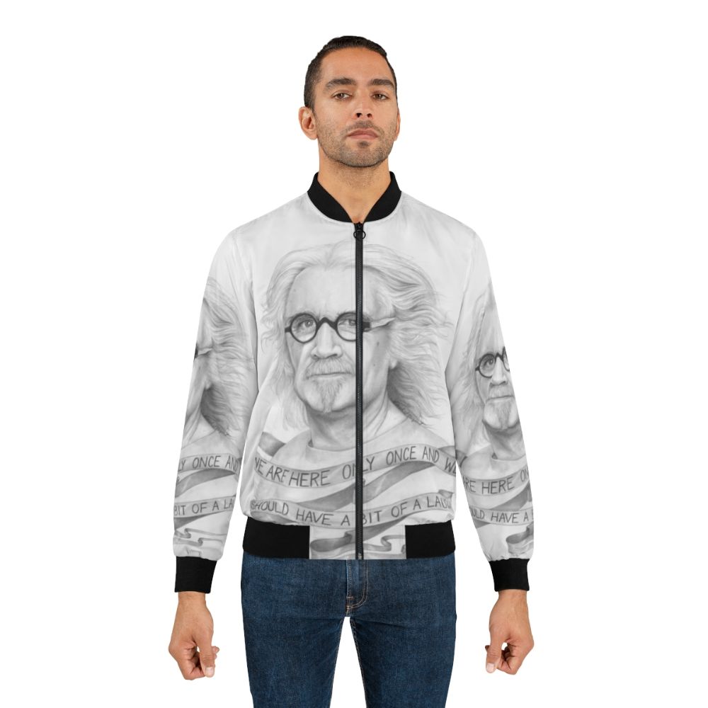 The Big Yin Scottish Bomber Jacket featuring comedian Billy Connolly - Lifestyle