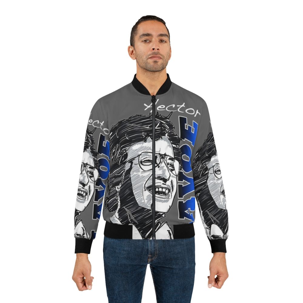 Hector Lavoe Vintage Bomber Jacket - Salsa Singer Style - Lifestyle