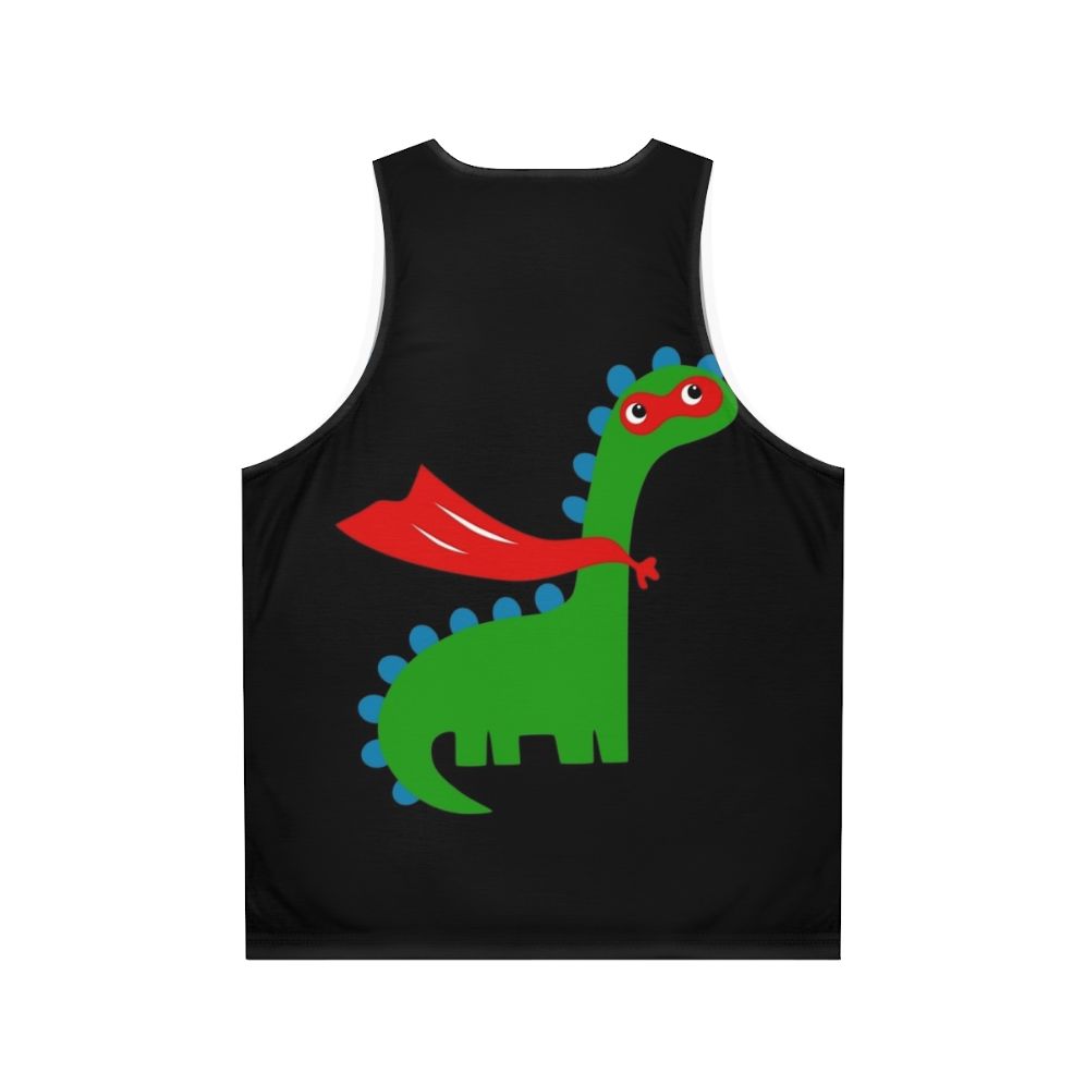 Dinosaur superhero graphic tee for kids - Back