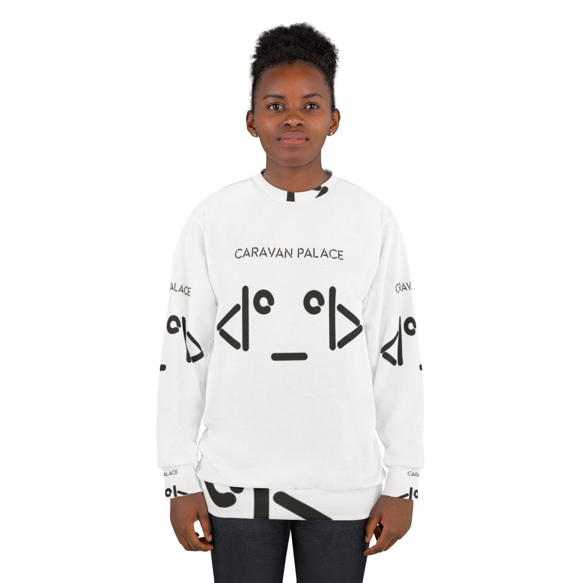 Caravan Palace Electroswing Logo Sweatshirt - women