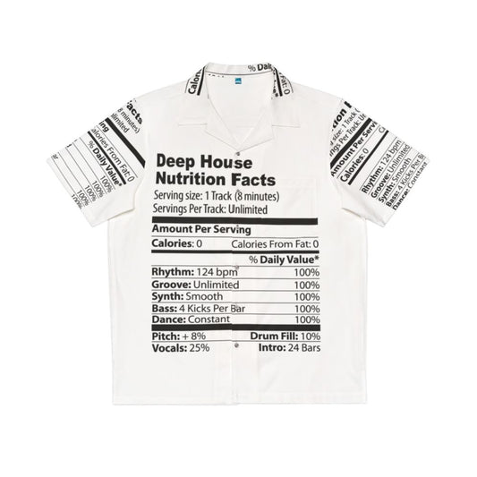 Deep House Hawaiian Shirt with Rhythm and Groove