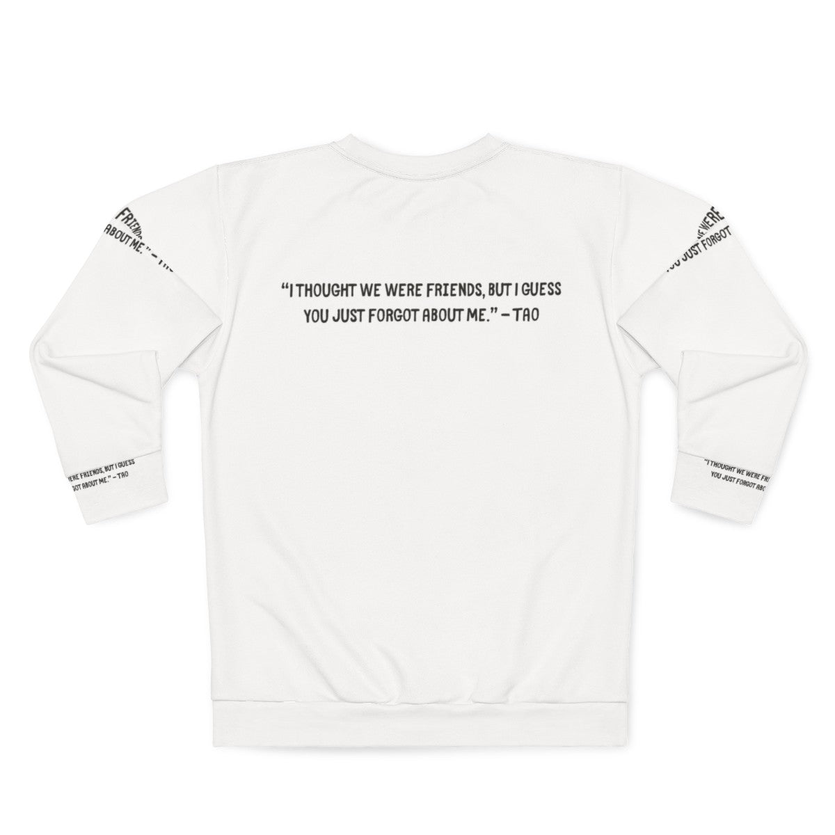 Heartstopper Gang Sweatshirt featuring Charlie Spring and Nick Nelson - Back