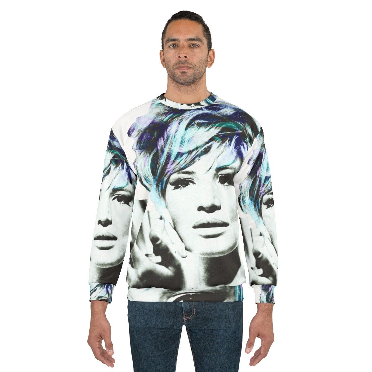 Monica Vitti Italian Cinema Pop Art Graphic Sweatshirt - men