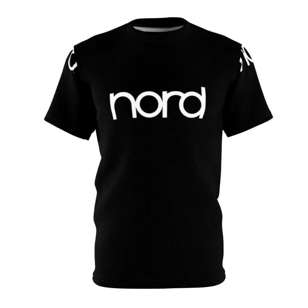 Nord piano keyboards featured on a high-quality t-shirt design