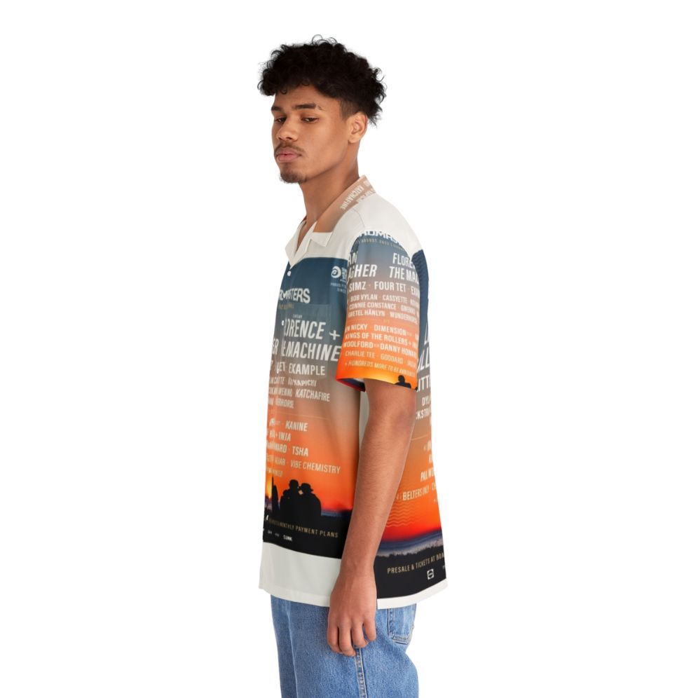 Boardmasters 2023 Hawaiian Shirt featuring surfing and music festival design - People Left