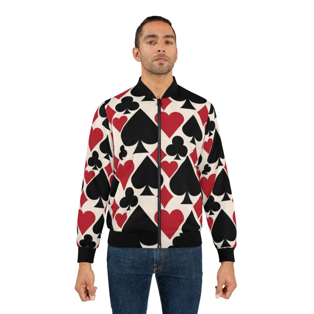 Casino-themed bomber jacket for poker lovers - Lifestyle