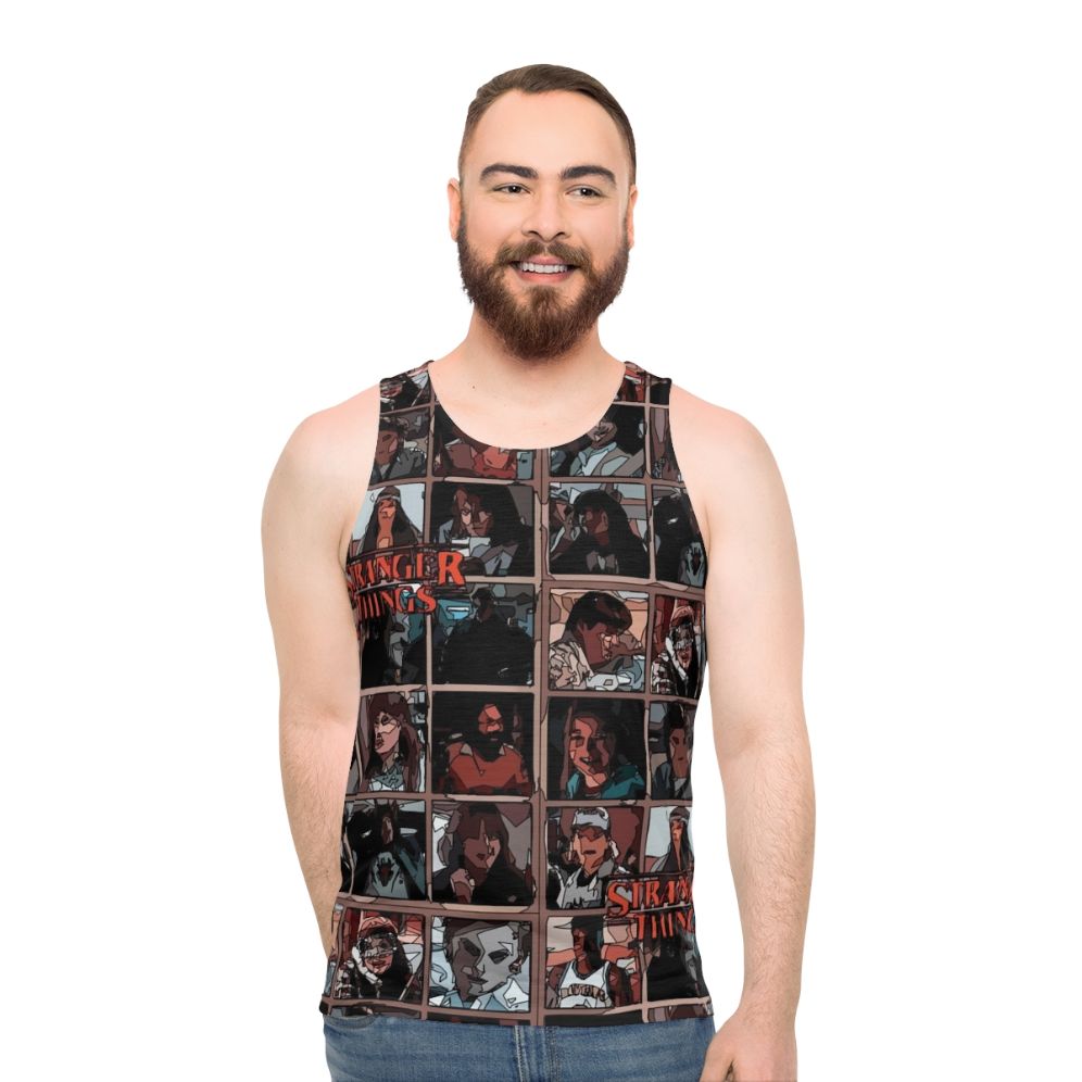 Stranger Things Fan Art Unisex Tank Top - men