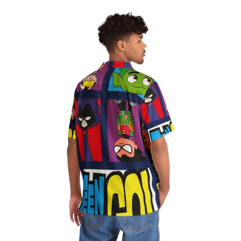 Teen Titans Superhero Hawaiian Shirt - People Back