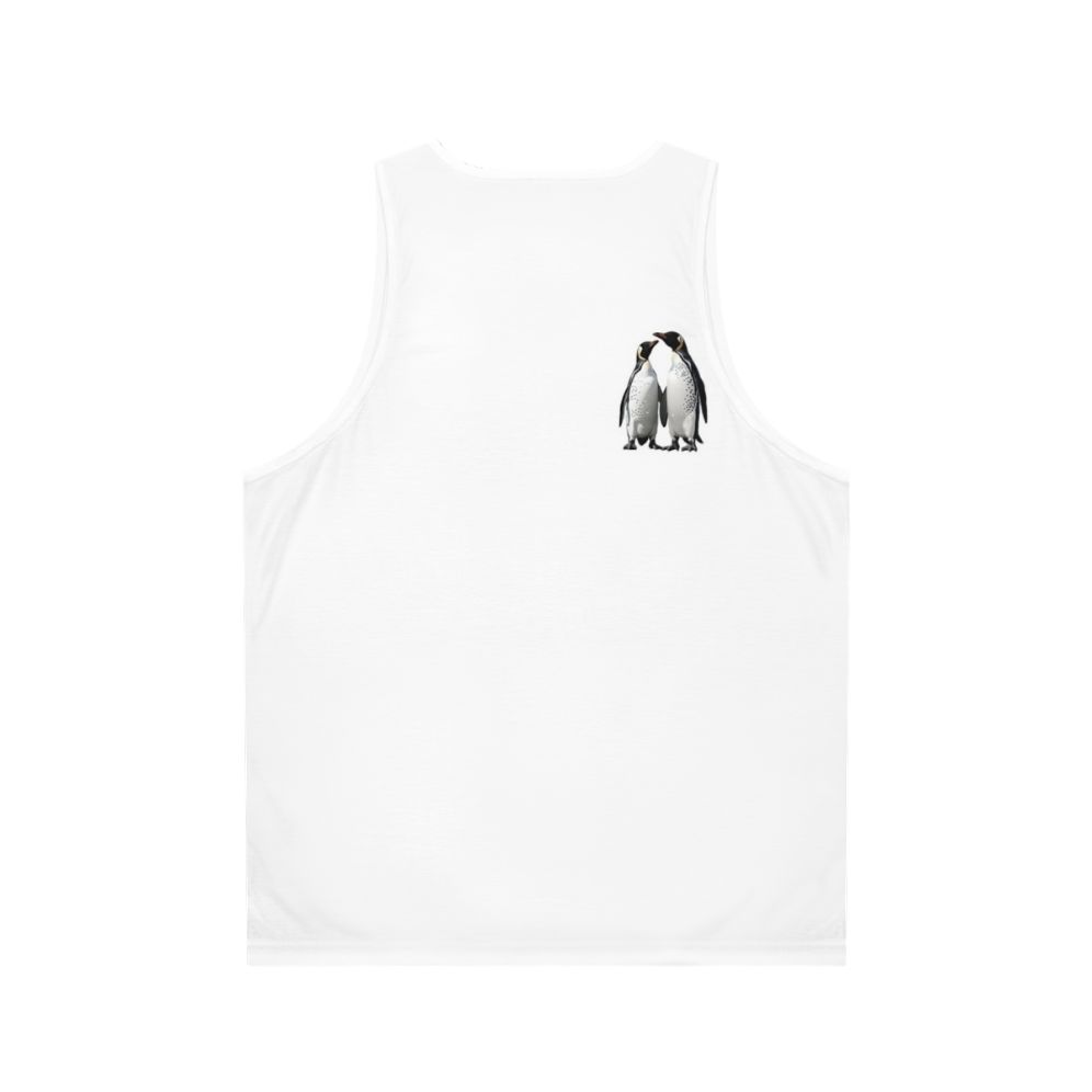 Penguins Unisex Tank Top - Back