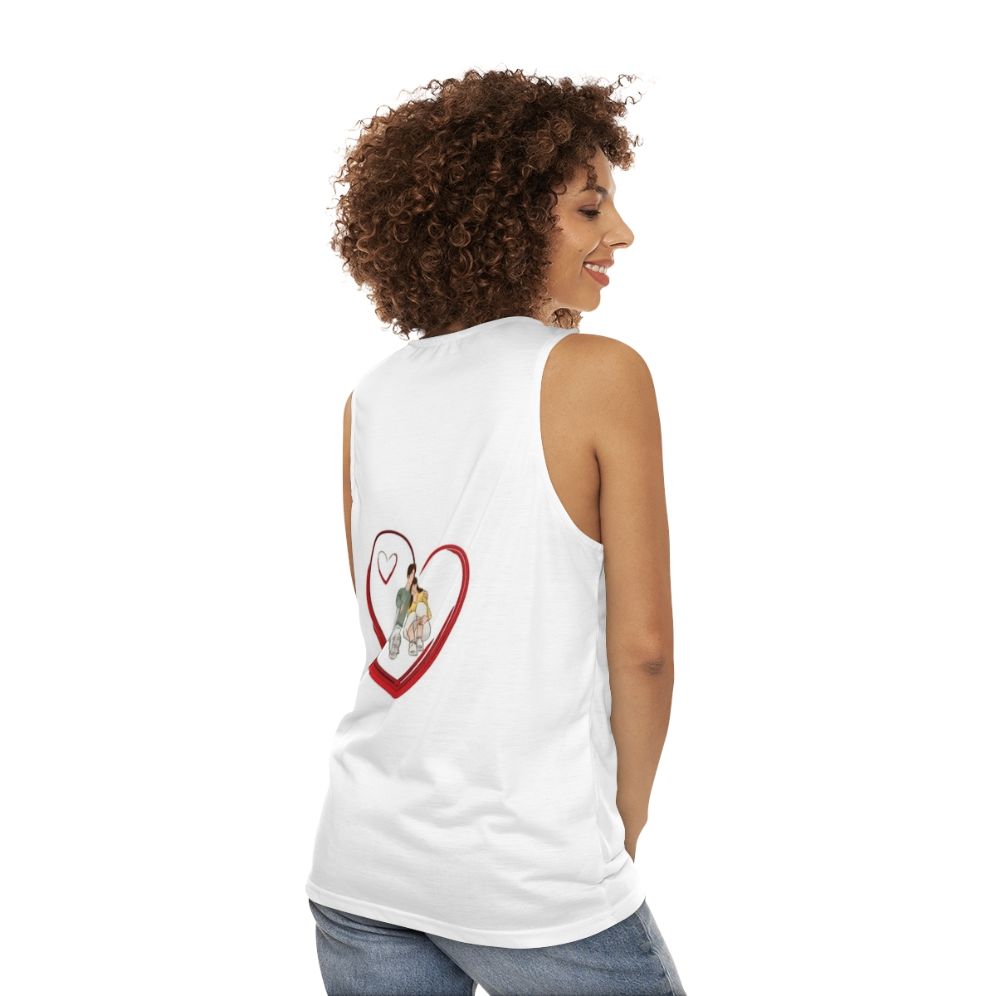 Young Royals Netflix Unisex Tank Top - women back