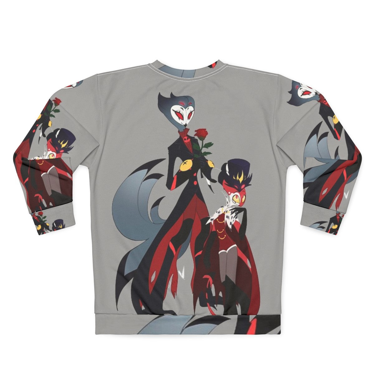 Helluva Boss Stolas Sweatshirt - Official Anime Merchandise - Back