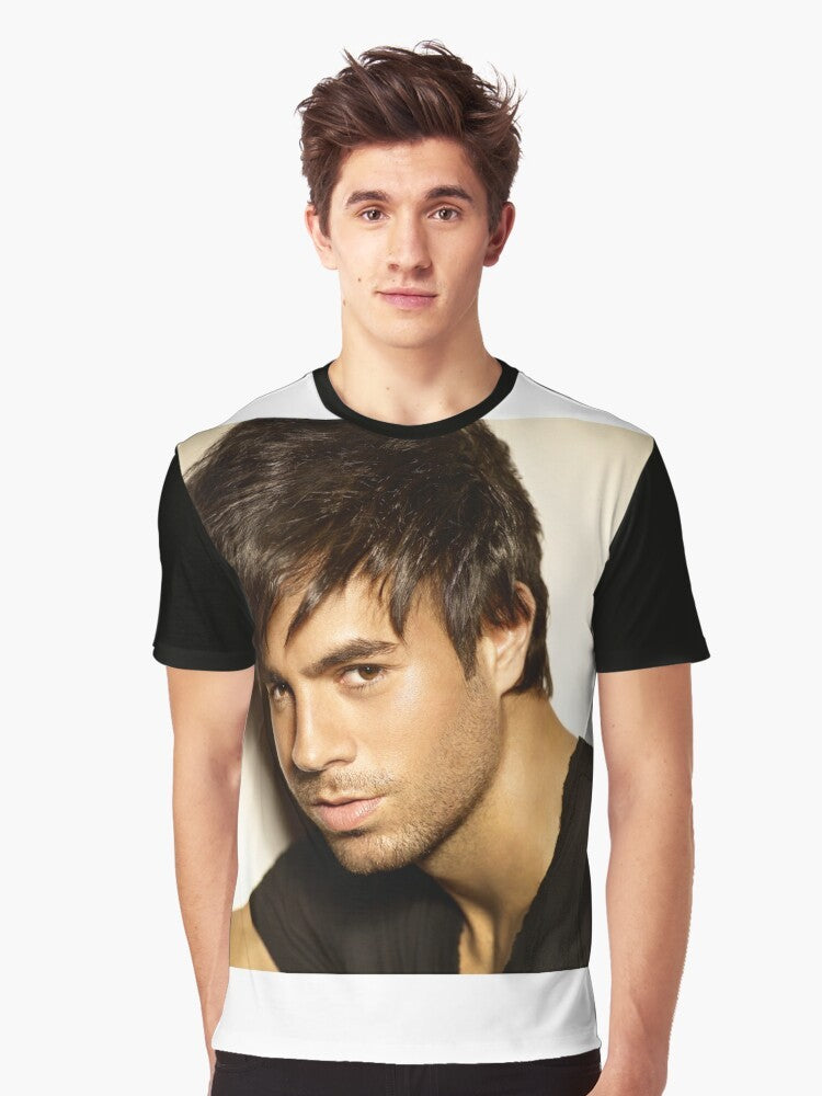 Enrique Iglesias graphic t-shirt - Men