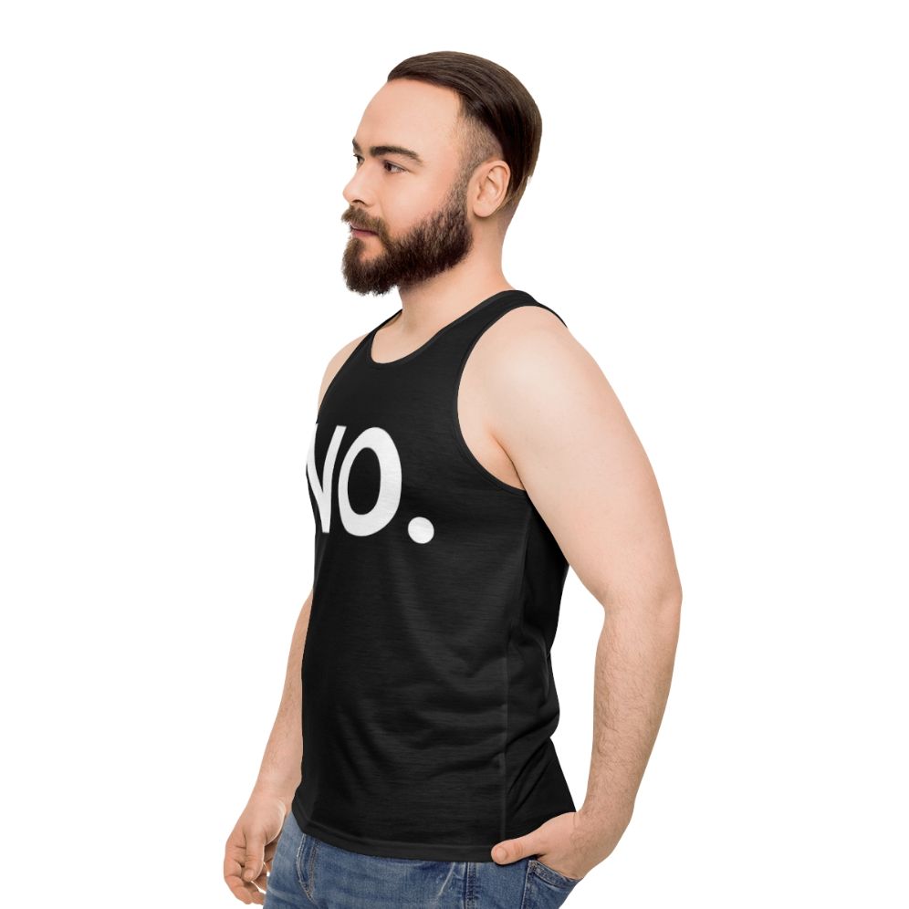 No Unisex Tank Top - The IT Crowd Merchandise - men side