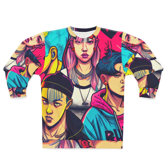 Young Royals Cyberpunk Manga Style Sweatshirt