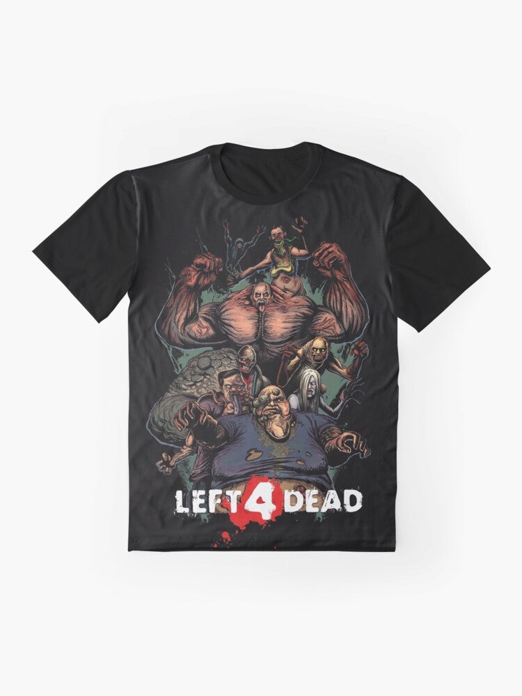 Valve Left 4 Dead Zombie Graphic T-Shirt - Flat lay