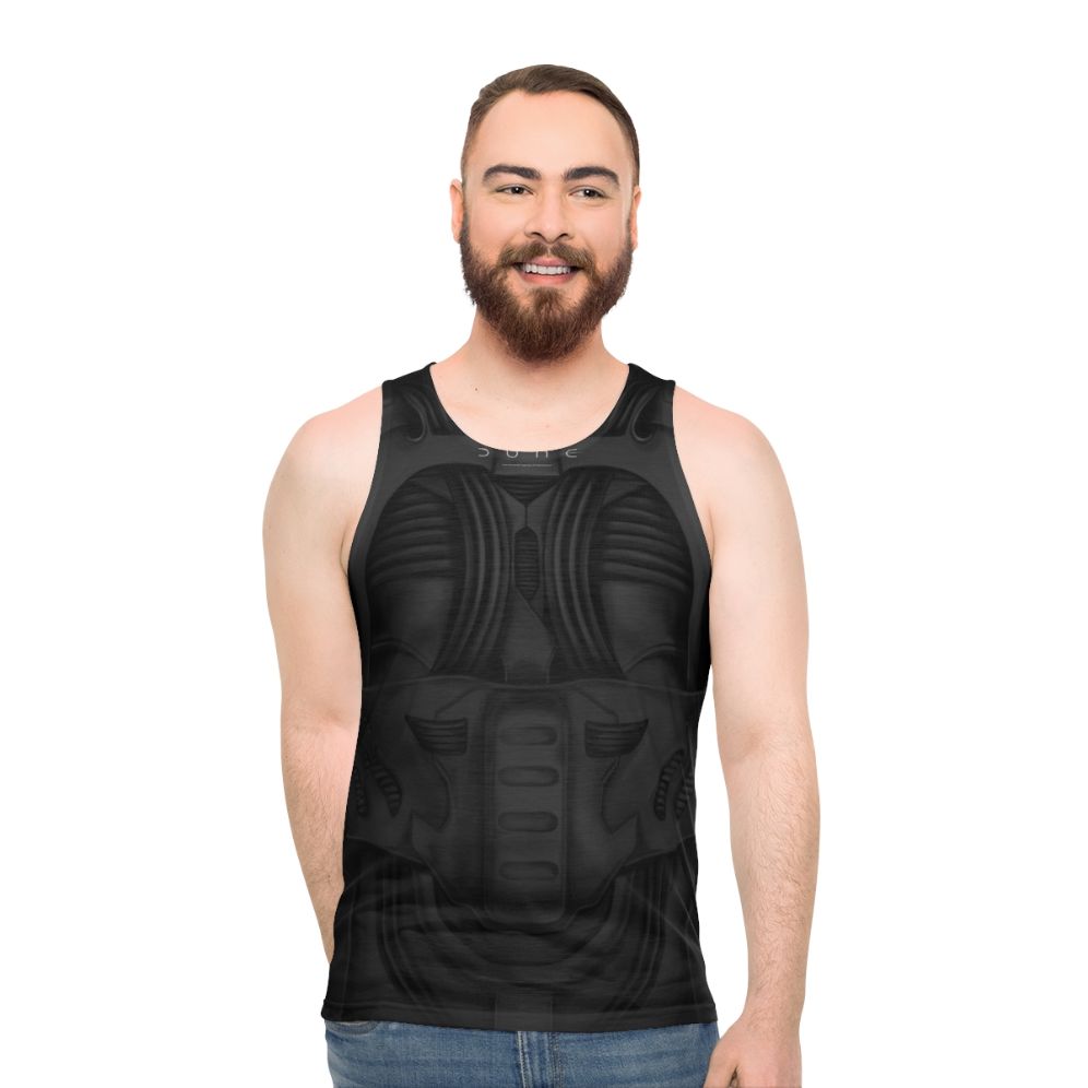 Dune stillsuit inspired unisex tank top - men