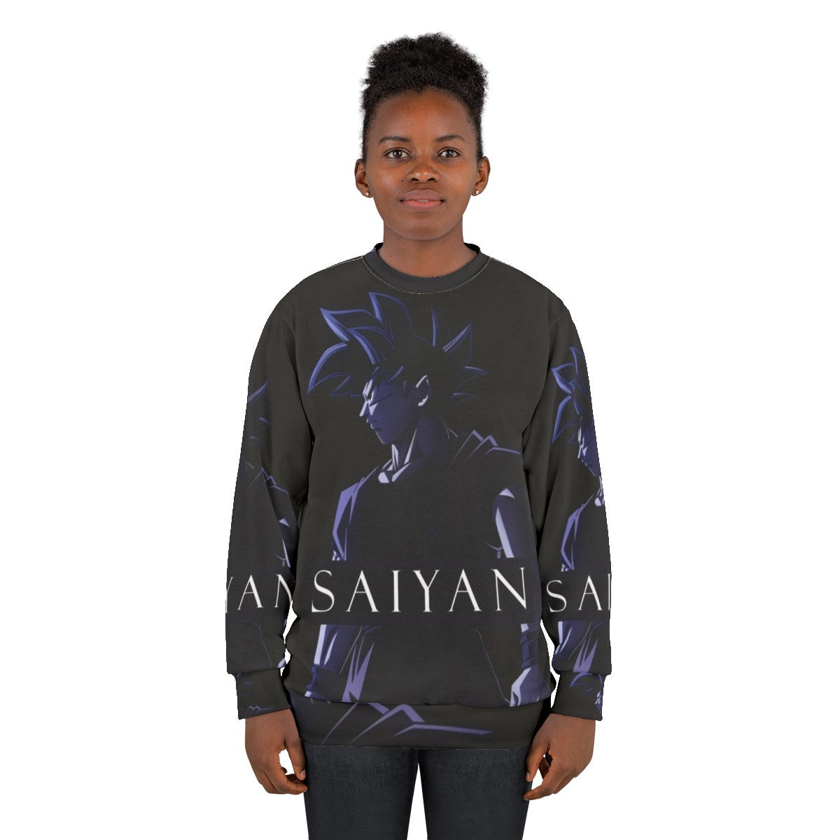 Goku the Strongest Saiyan Dragon Ball Super Themed Sweatshirt - women