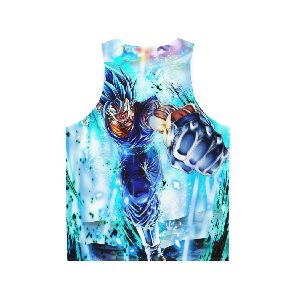 Vegito Blue Dragon Ball Super Anime Tank Top - Back