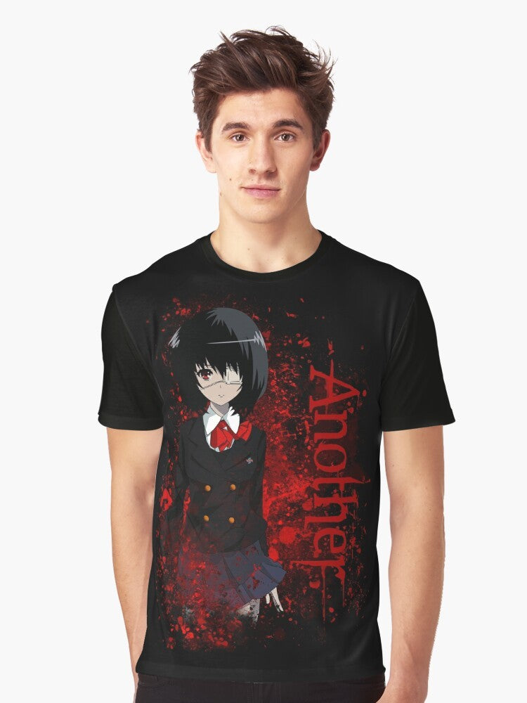 Mei Misaki from the dark anime "Another" graphic t-shirt - Men