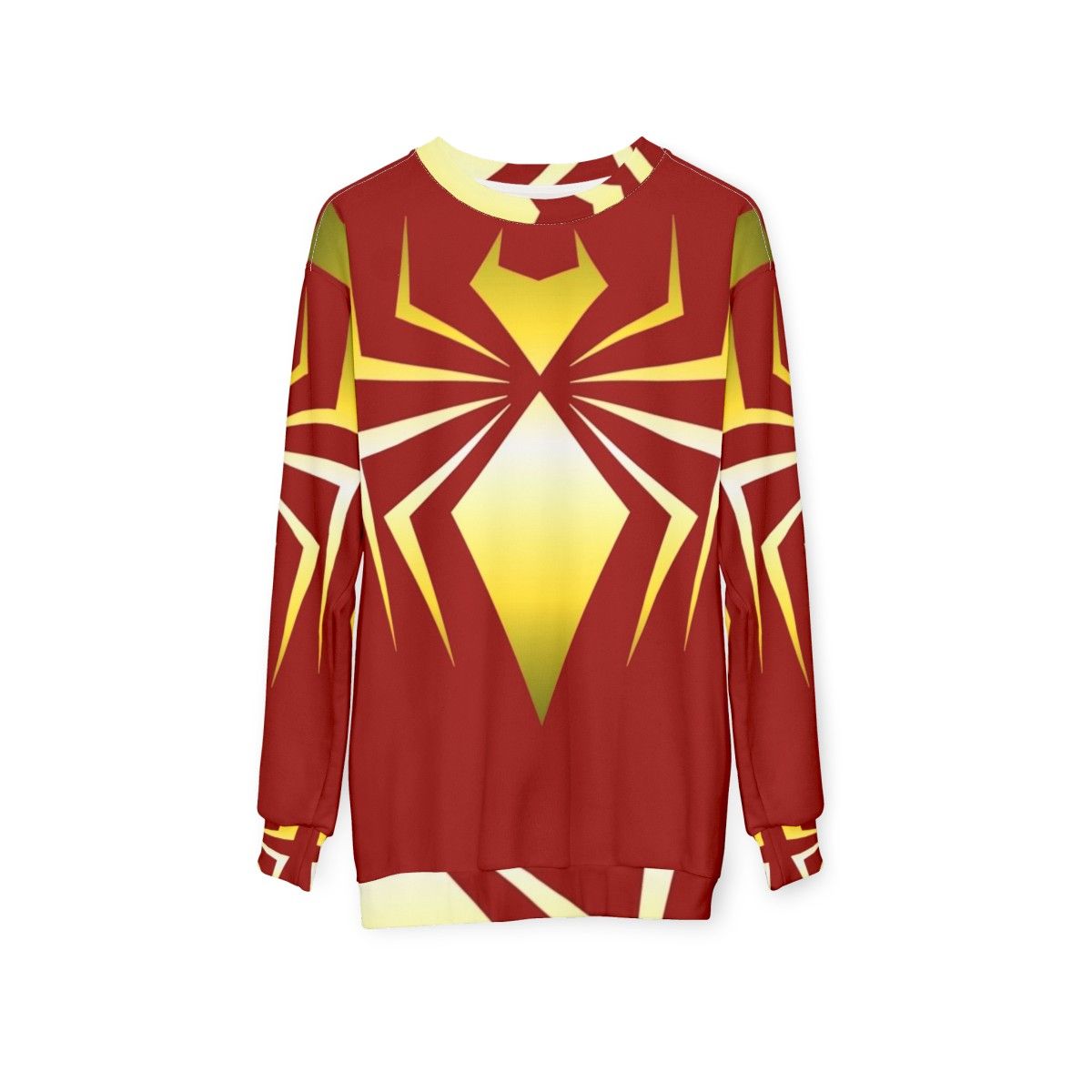 Iron Spider Sweatshirt featuring Marvel's Spider-Man superhero - hanging