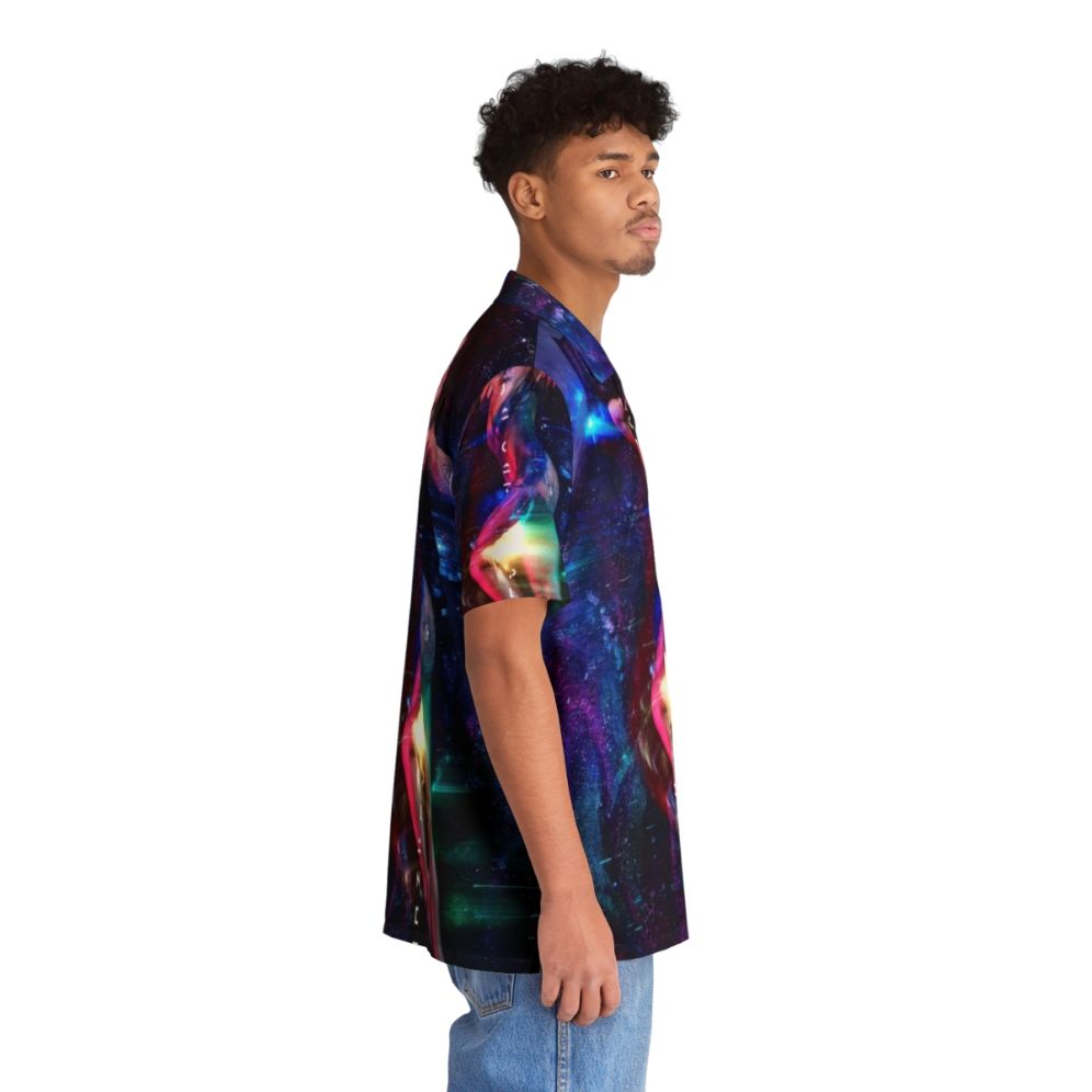 World Cat Love Anime Funny Hawaiian Shirt with Doja Cat Inspired Graphics - People Pight