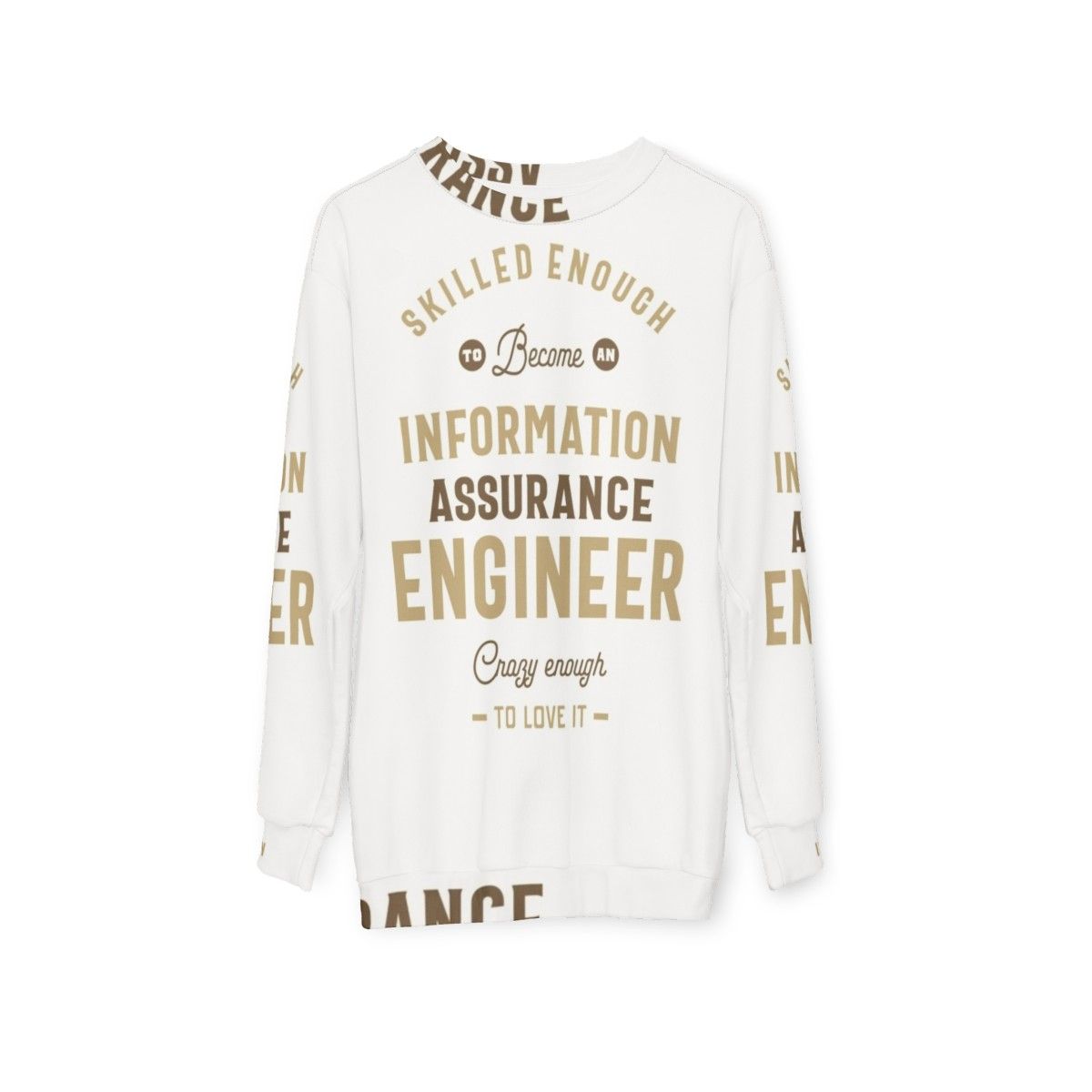 Cyber Security Information Assurance Engineer Sweatshirt - hanging