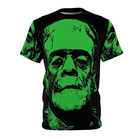 Graphic t-shirt featuring a vintage Frankenstein monster design