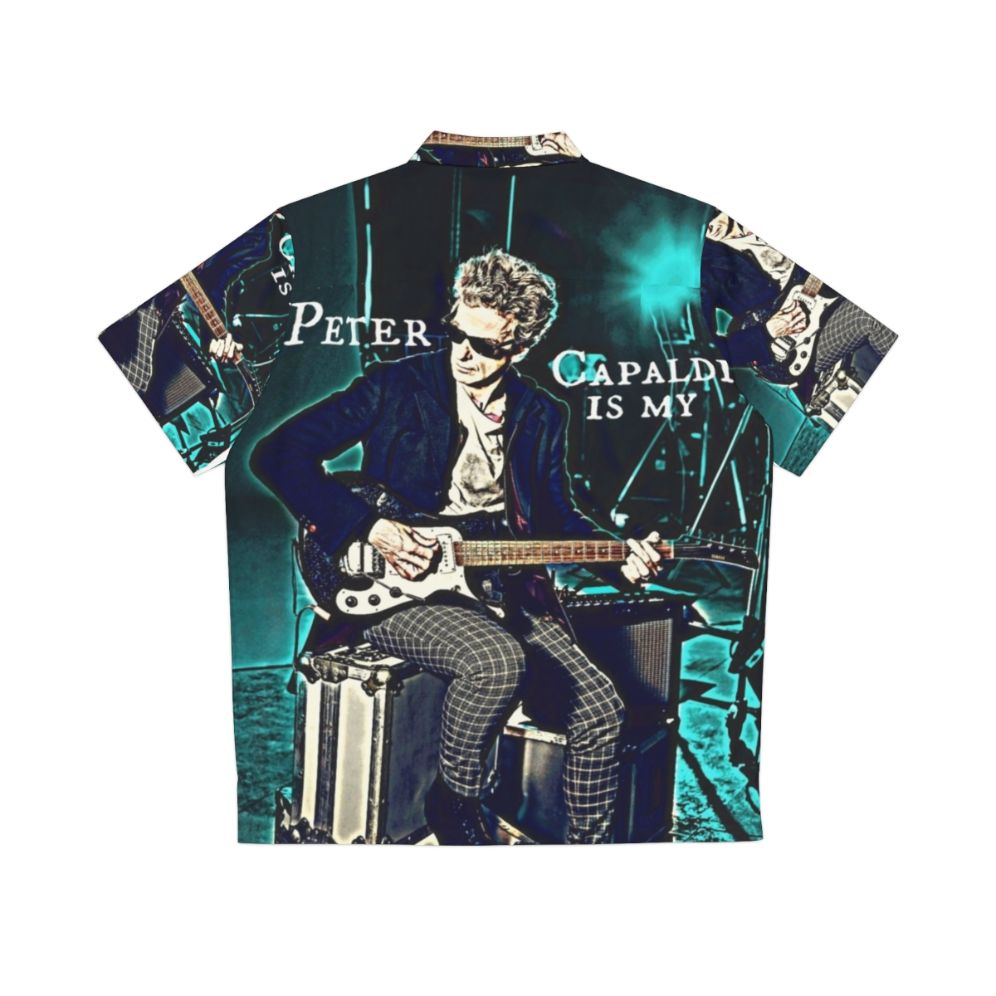 Peter Capaldi 12th Doctor Hawaiian Shirt - Back