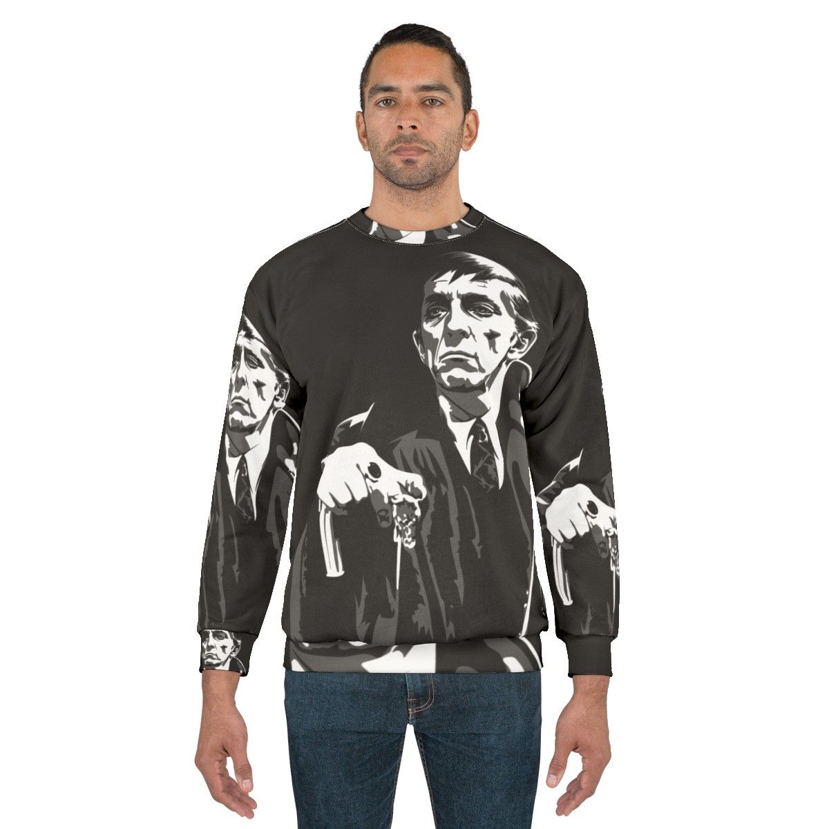 Barnabas Collins Dark Shadows Gothic Vampire Sweatshirt - men