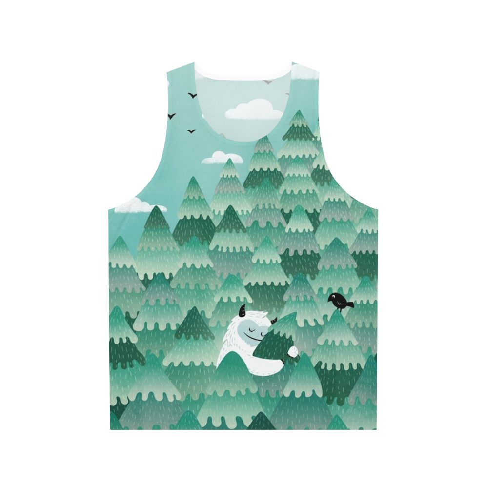 Tree hugger nature inspired unisex tank top