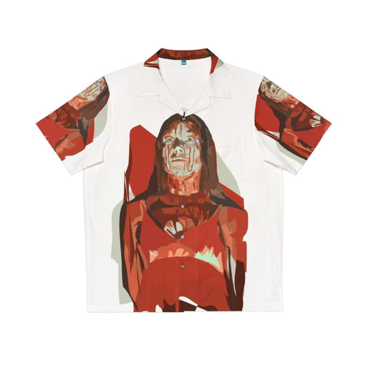 Carrie White Hawaiian Shirt featuring horror movie, stephen king, cult film imagery