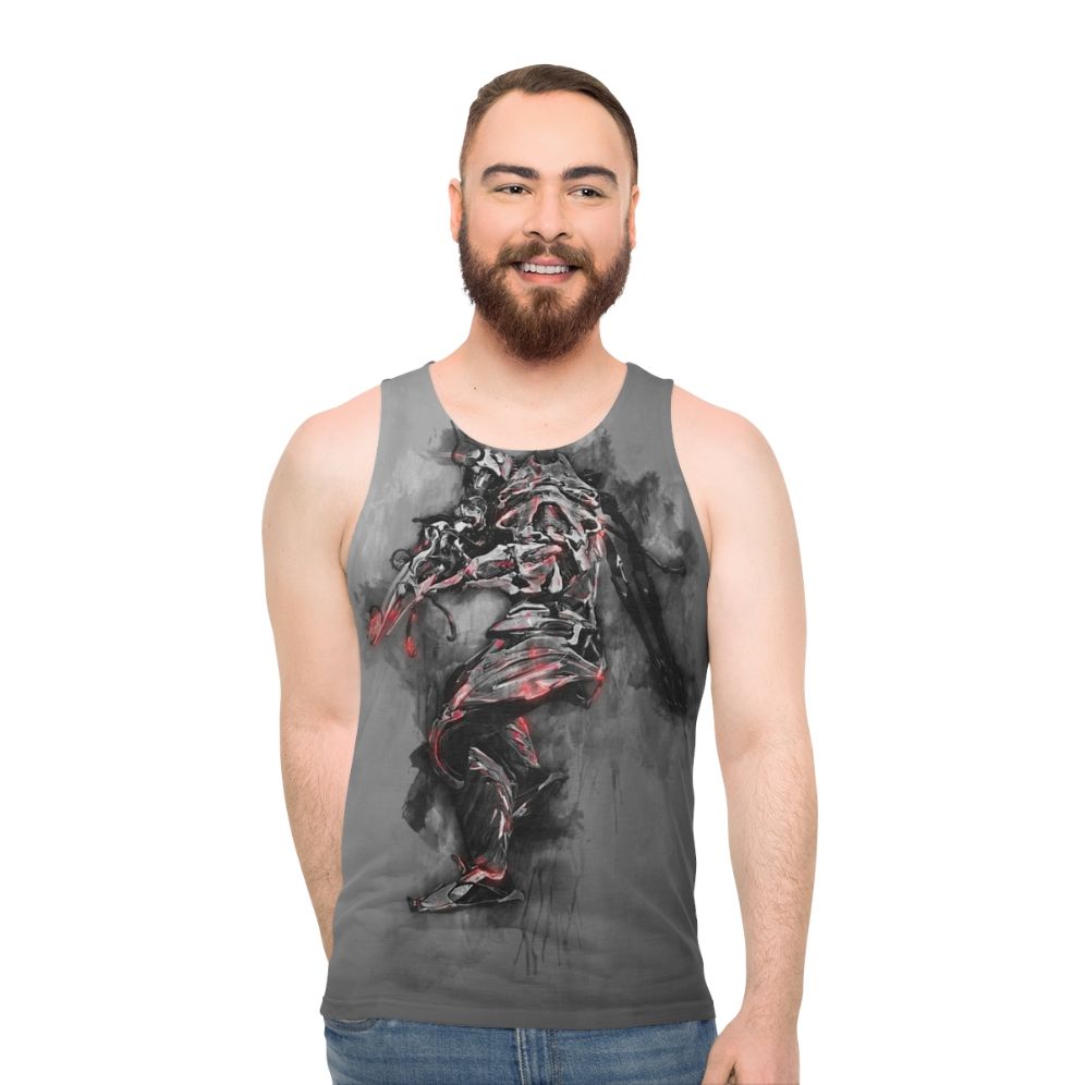 Warframe Ash Tenno Unisex Tank Top - men