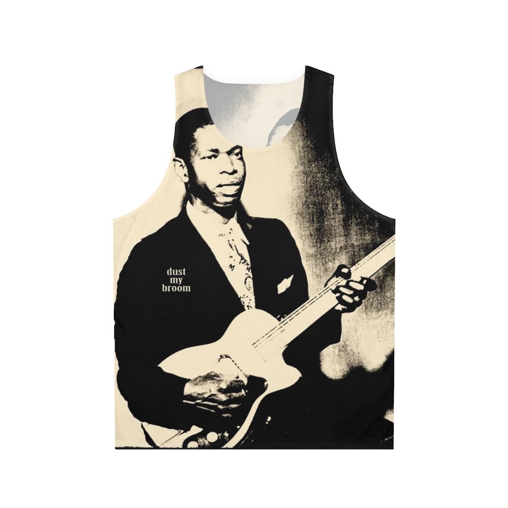 Dust My Broom Blues Guitar Unisex Tank Top