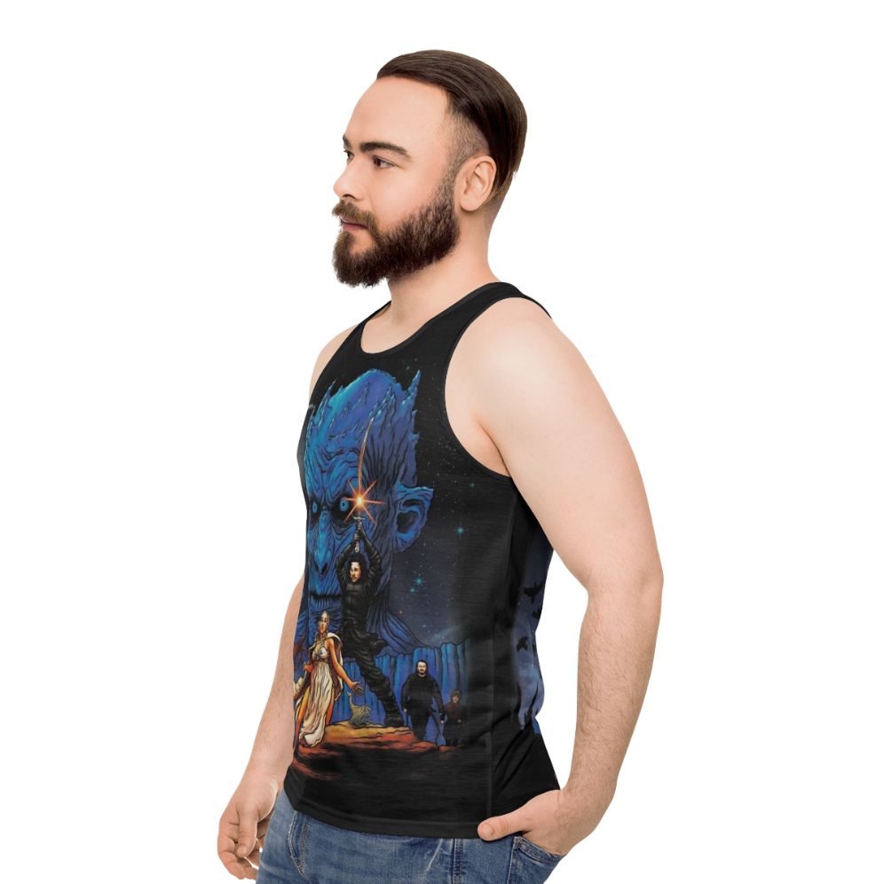 Throne Wars Unisex Game of Thrones Inspired Tank Top - men side