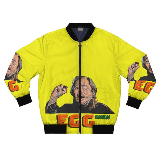 Egg Shen Inspired Bomber Jacket - 80s Sci-Fi Cult Classic