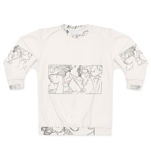 Young Royals Season 2 Wilhelm and Simon Minimal Line Art Sweatshirt