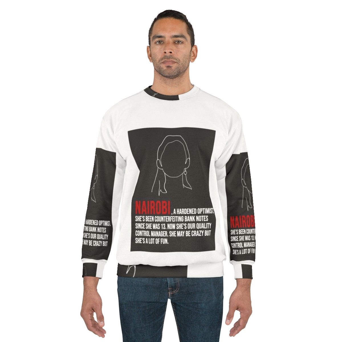 Nairobi House of Money Money Heist Sweatshirt - men