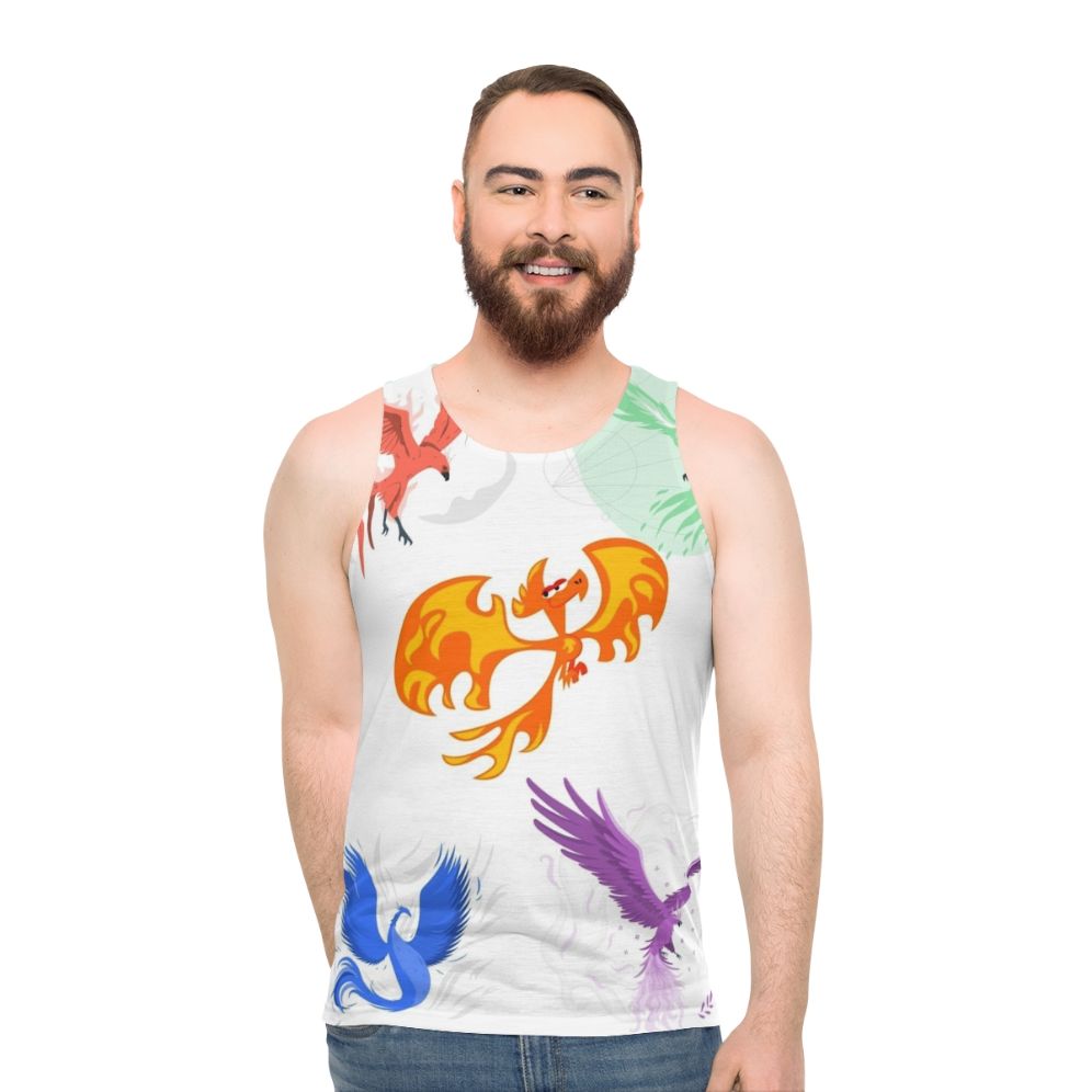 Phoenix legendary animal unisex tank top - men