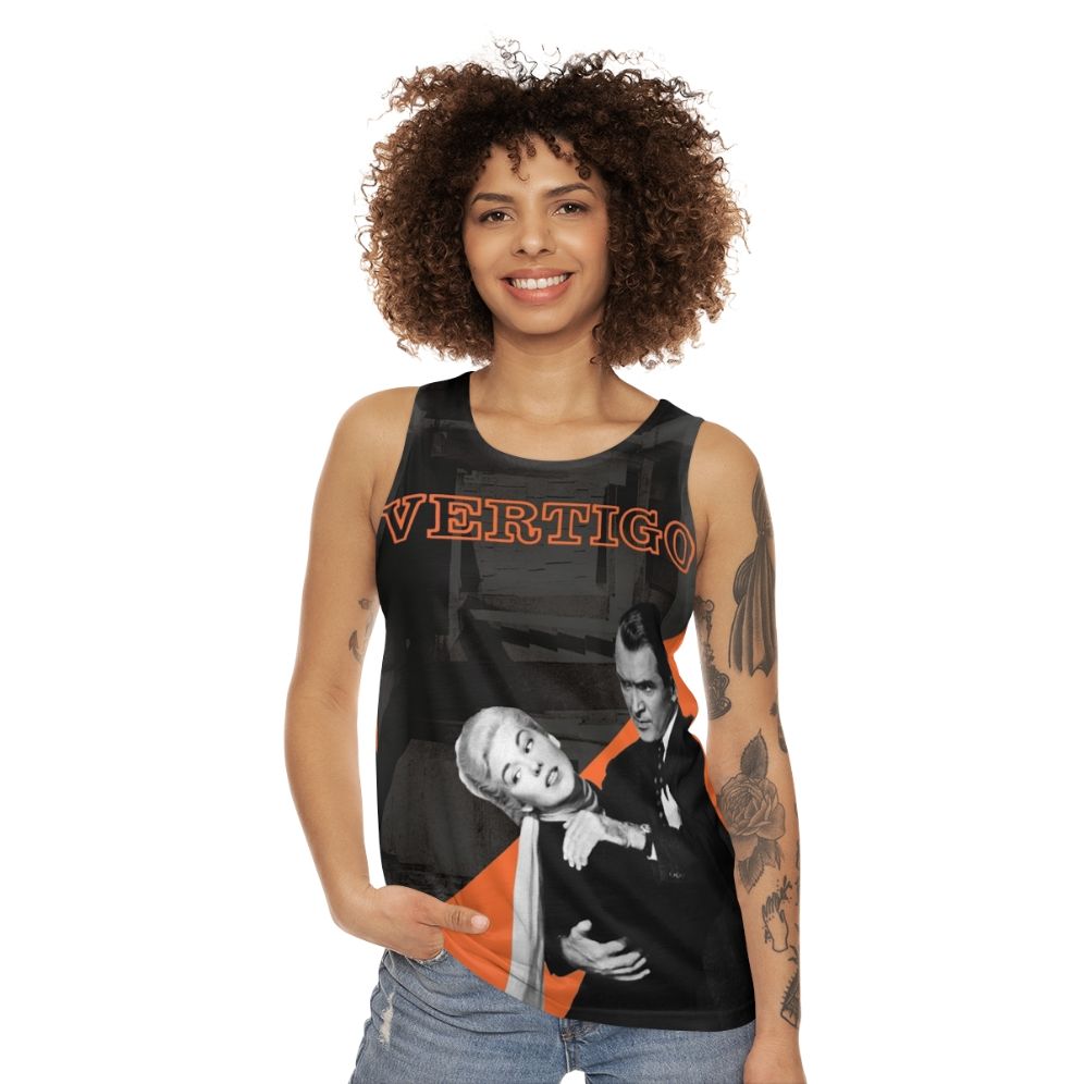 Vertigo Alfred Hitchcock Unisex Tank Top - women