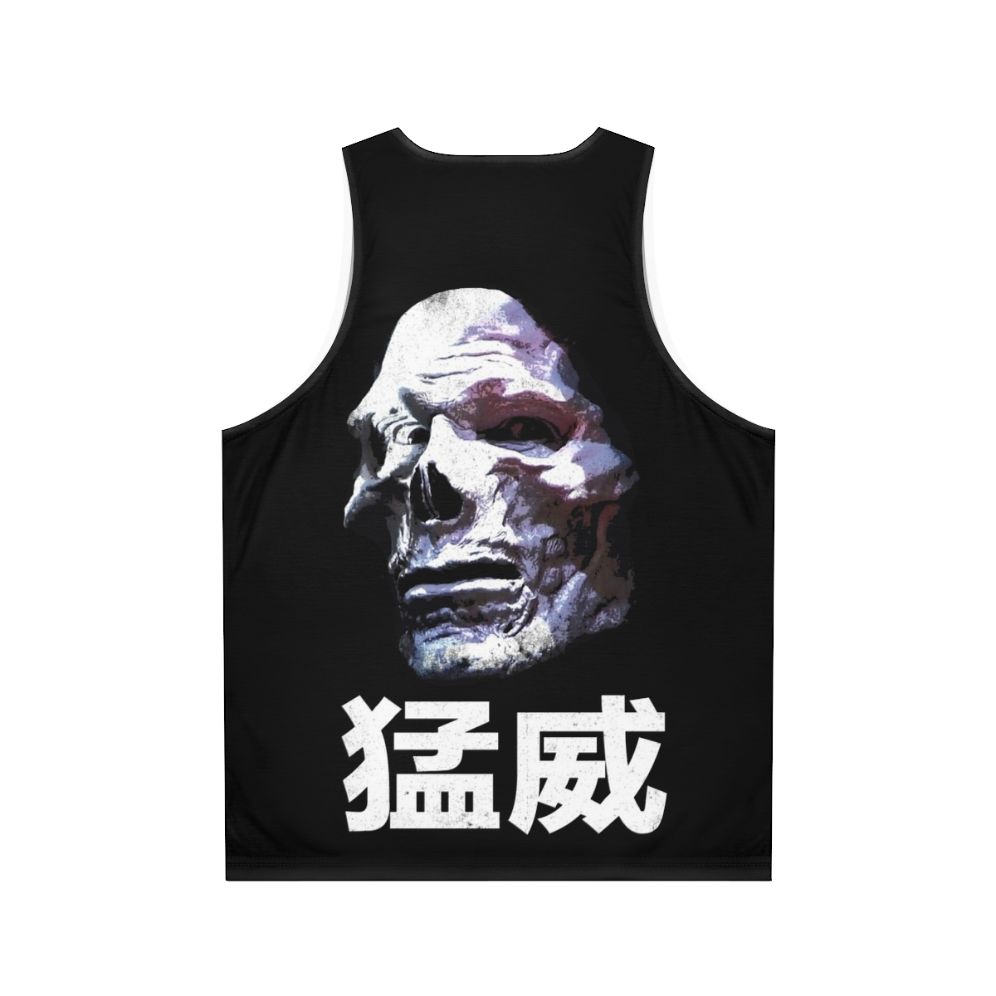 Skeletor Fury Japanese Unisex Tank Top - Back